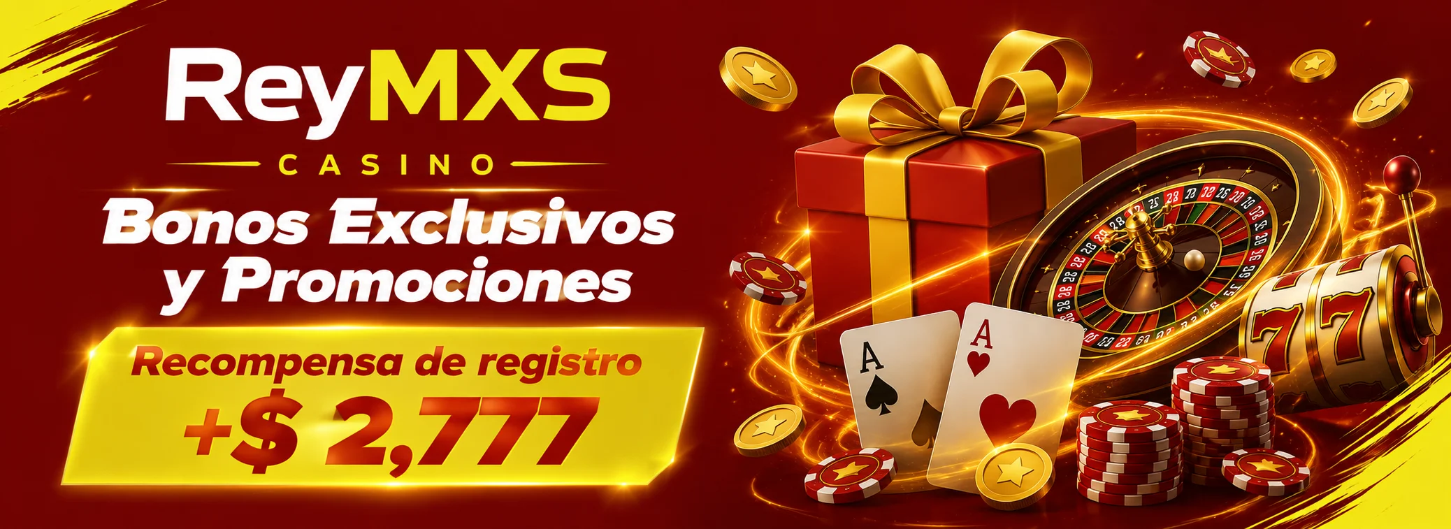 Recompensa de registro ReyMXS